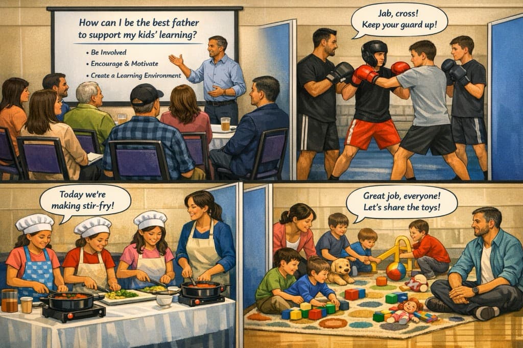 Family and community conference discussion